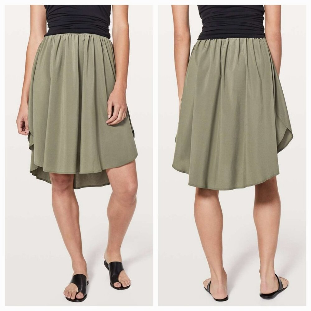 lululemon athletica Olive Midi Skirt